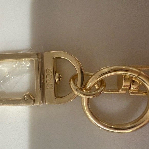 New Dior Gold and White Star keychain or bag charm - Picture 8 of 11